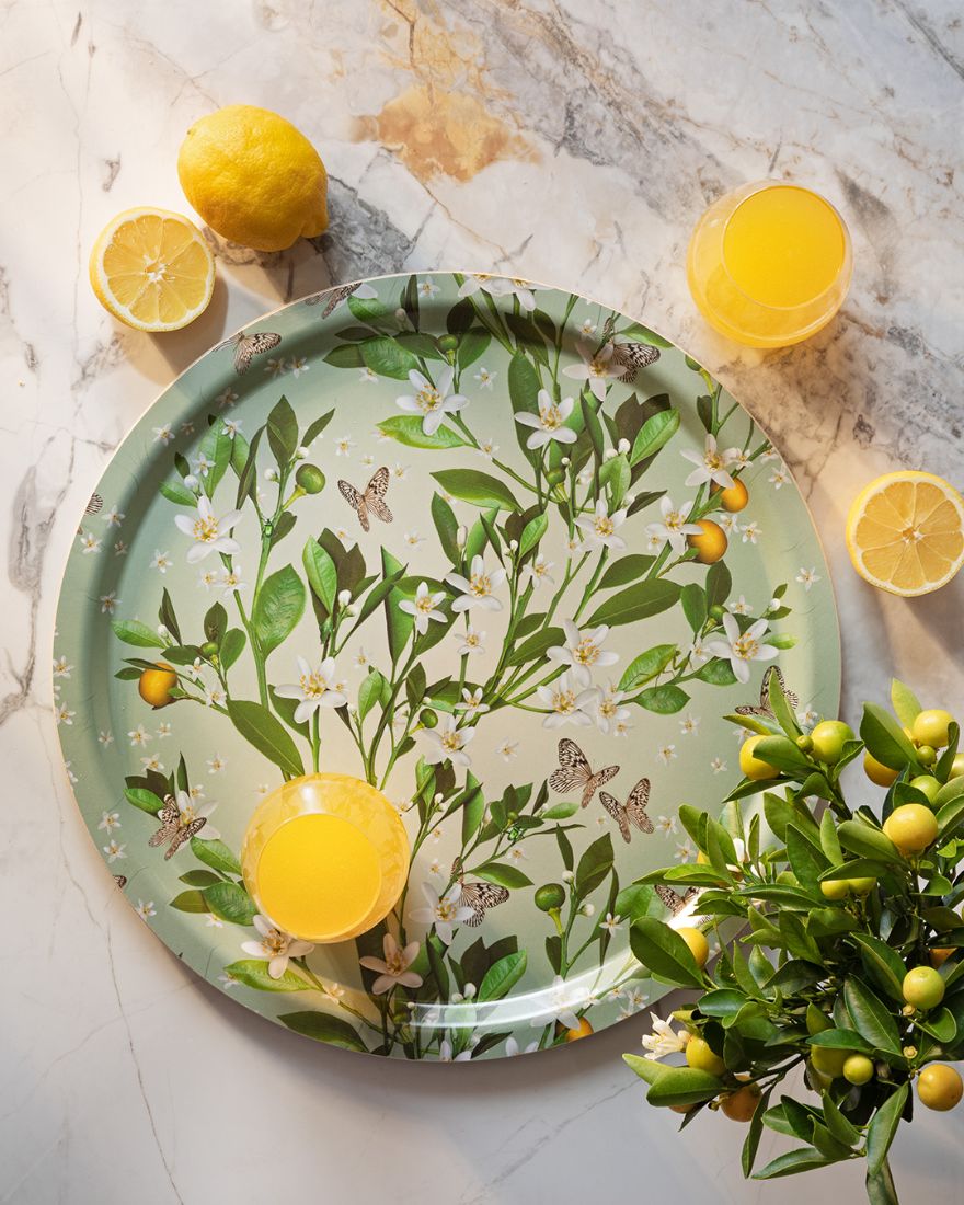 Orange Blossom Tray 39cm