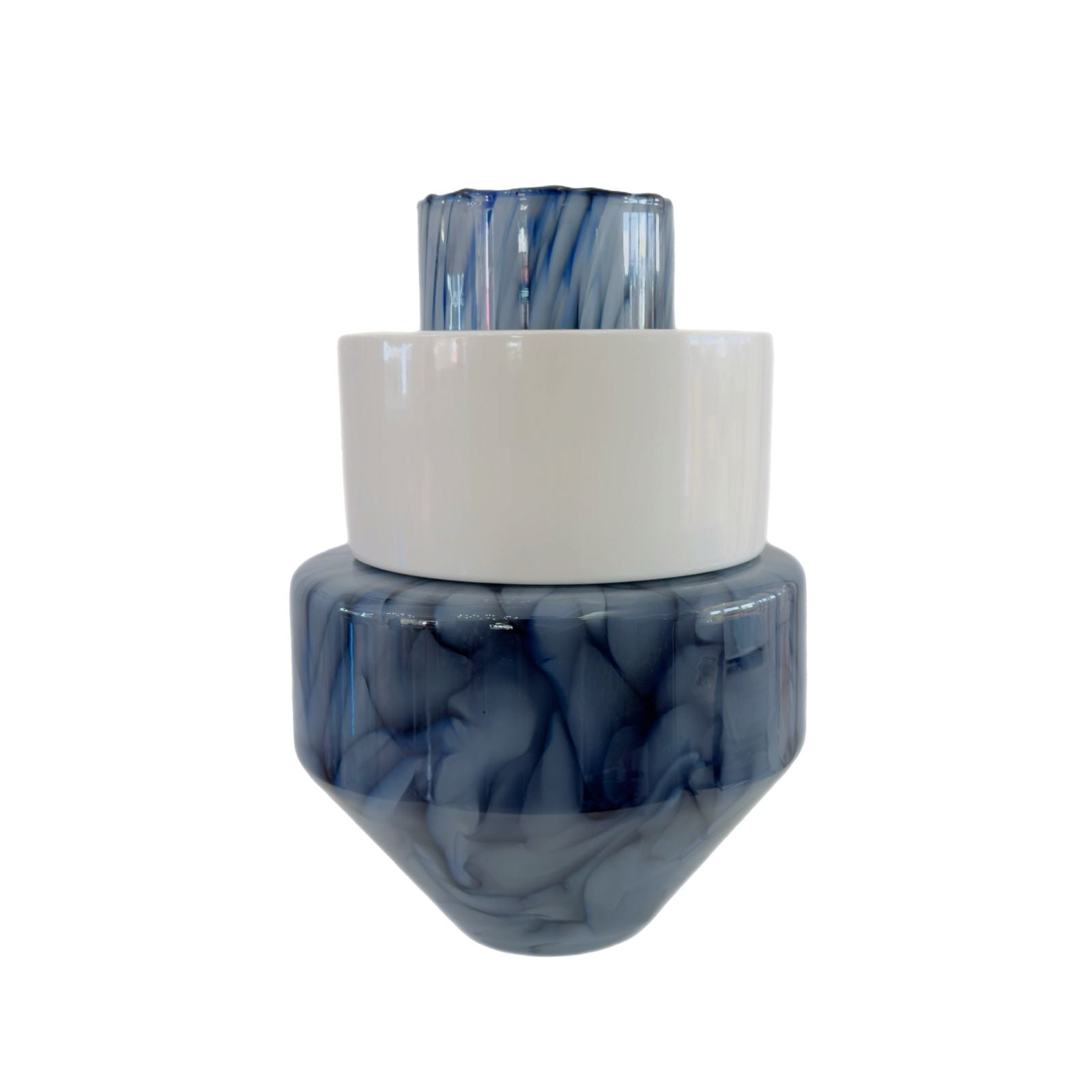 Totem Vase #1 Blue