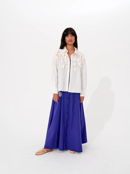 The Greta Shirt - White