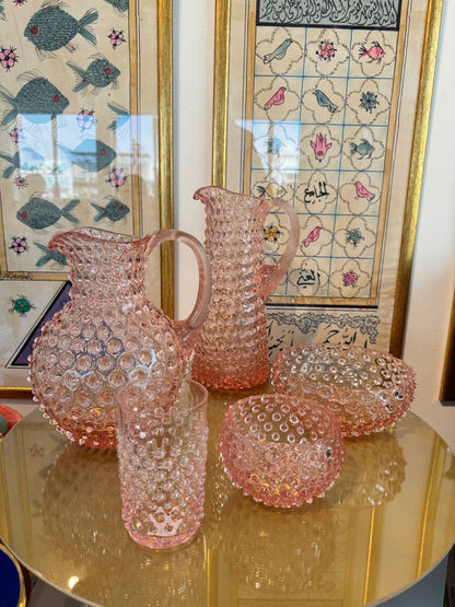 Paris Hobnail Jug 2L - Rosa