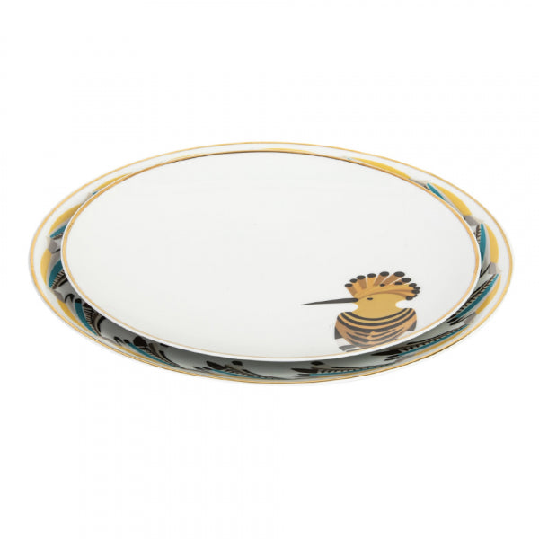 Silsal Sarb Dinner Plate - Hoopoe