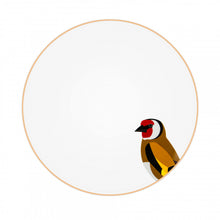 Load image into Gallery viewer, Silsal  Sarb Dinner Plate - European Goldfinch
