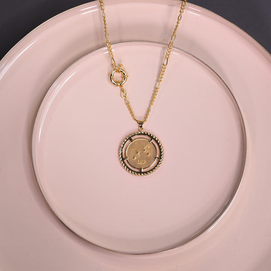 Elsa O Horoscope Necklace - Leo