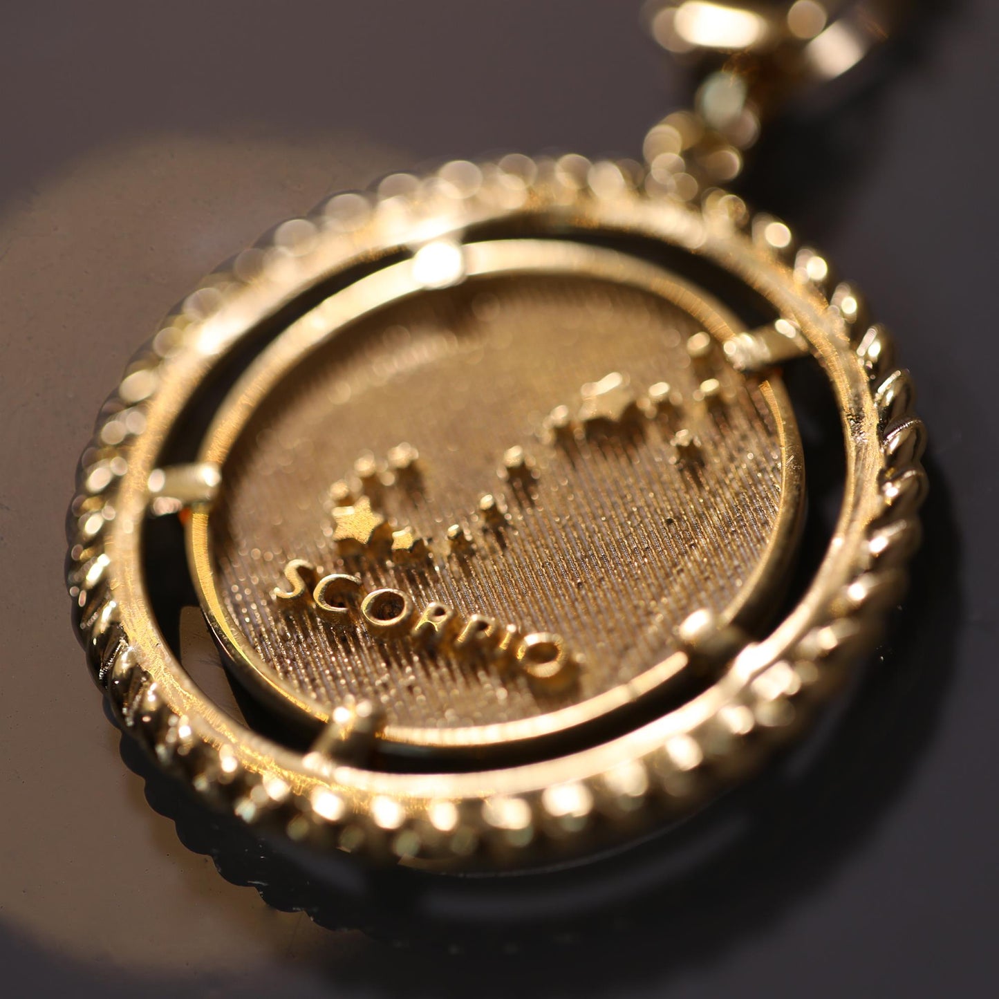 Elsa O Horoscope Necklace - Scorpio