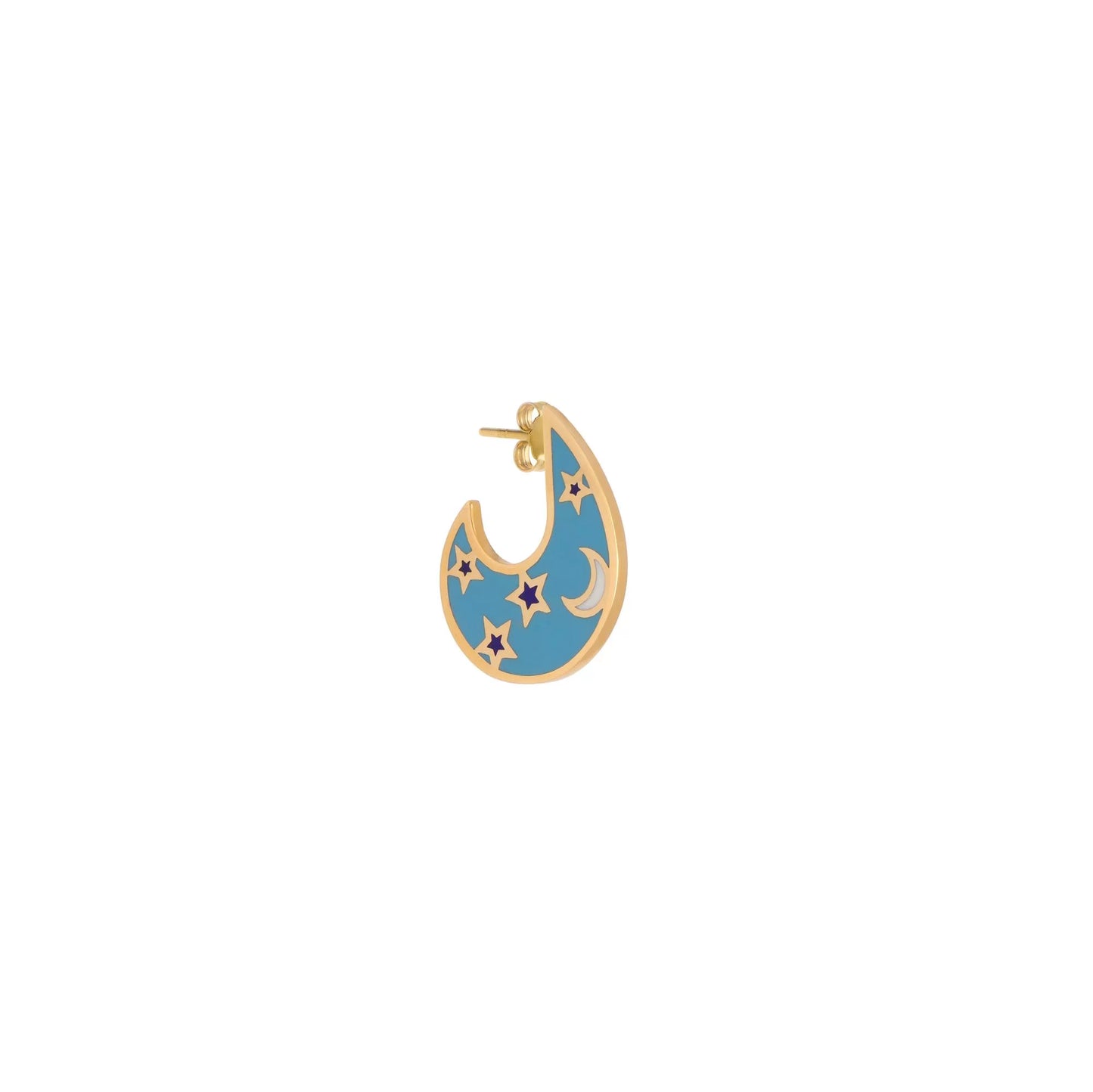 LRJC 'Be the Star" Hoop Earring