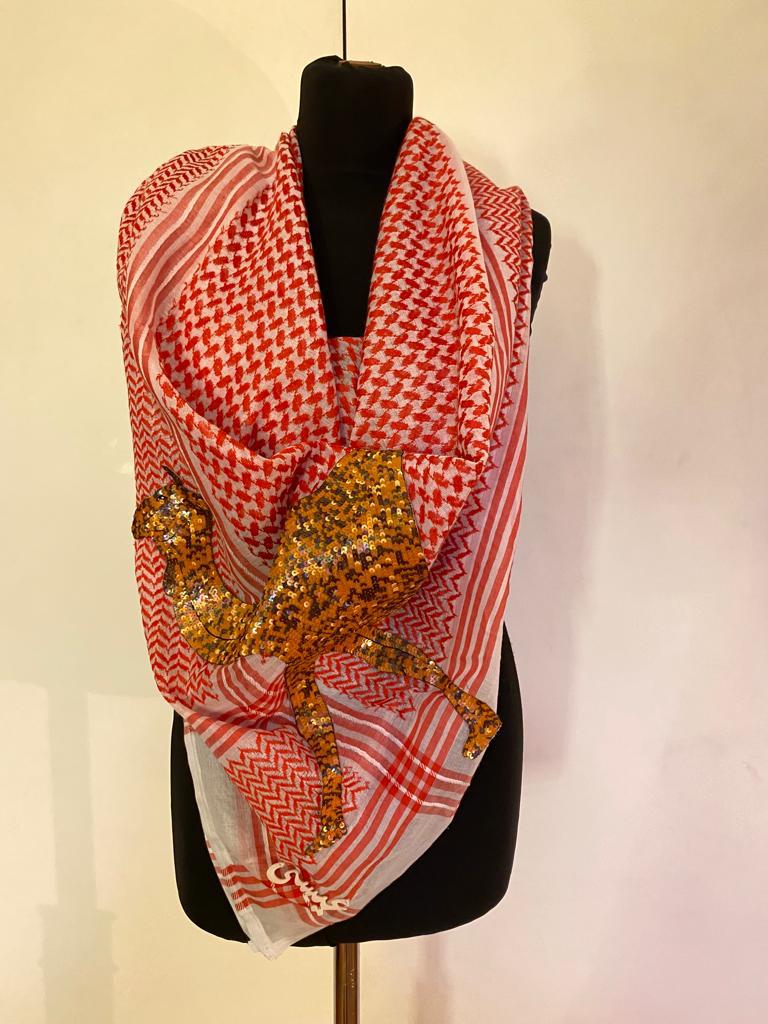 Camel scarf 2025