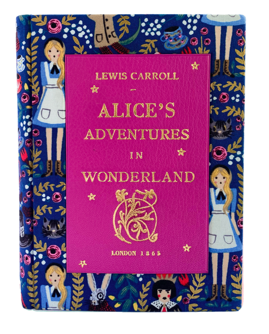 By M Design Alice in Wonderland Book Clutch