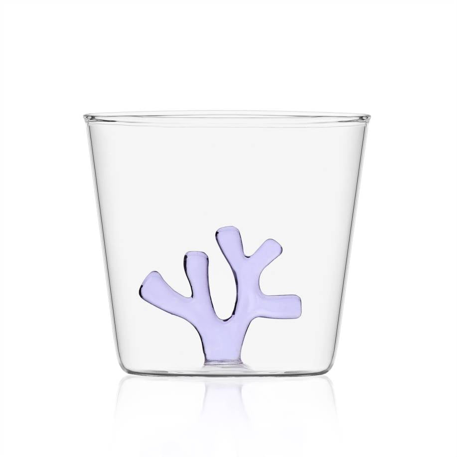 Ichendorf Glass Tumbler Lilac Coral