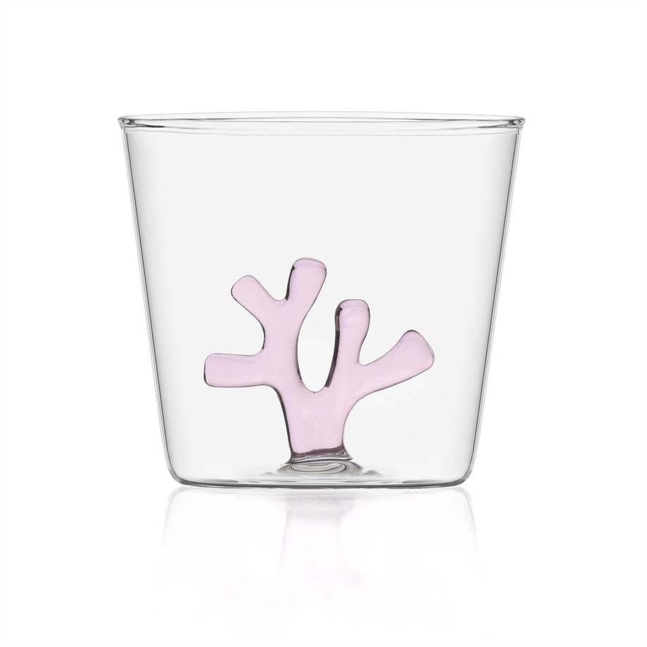 Ichendorf Glass Tumbler Pink Coral