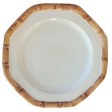 Load image into Gallery viewer, Les Ottomans Bamboo Porcelain Dinner Plate
