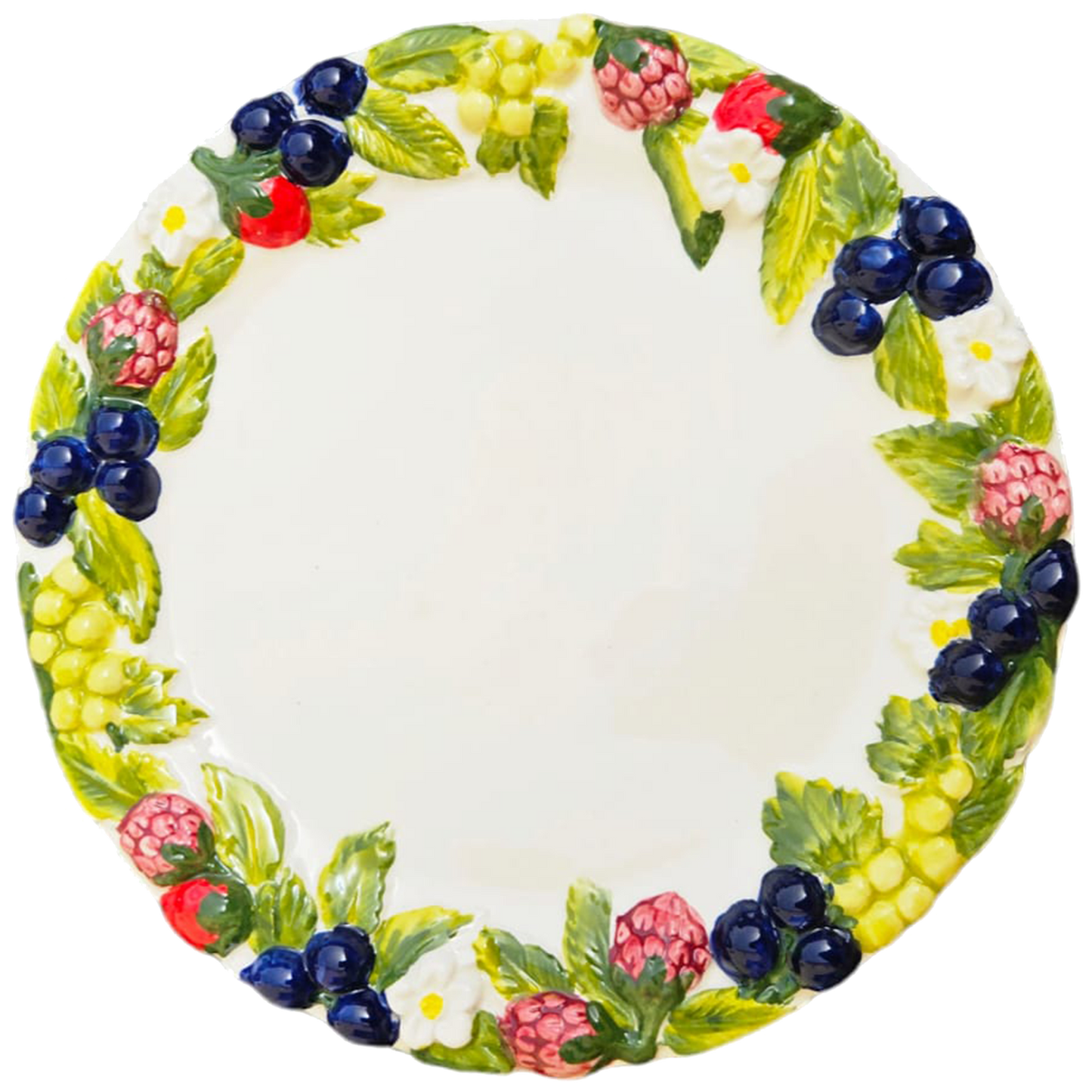 Les Ottomans Berries Porcelain Salad Plate