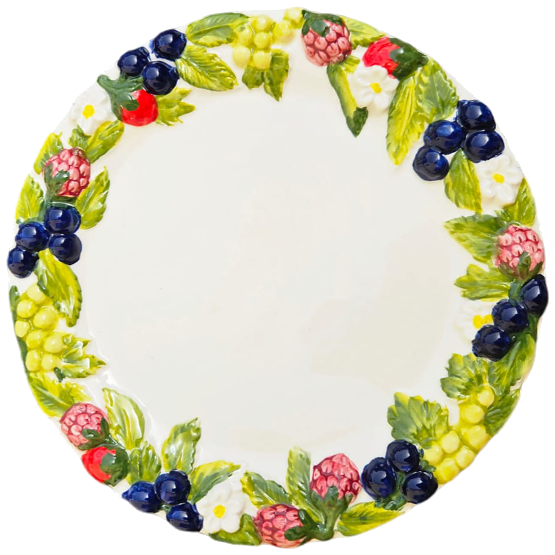 Les Ottomans Berries Porcelain Salad Plate