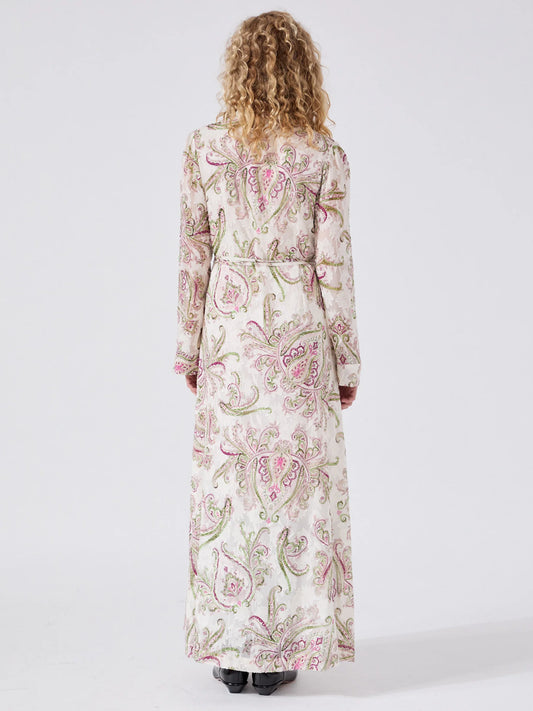 Hayley  Menzies Jimi Silk Jacquard Shirt Dress