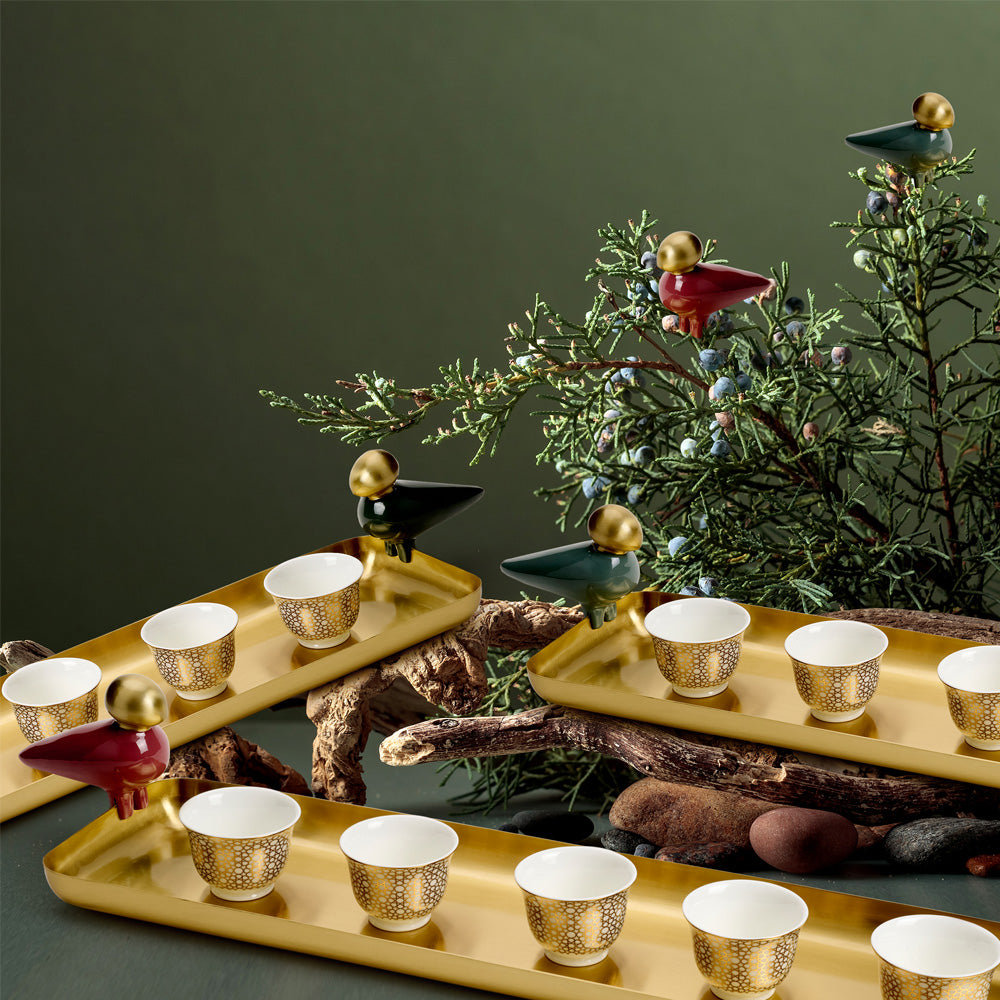 Zarina Bird Tray - Gold
