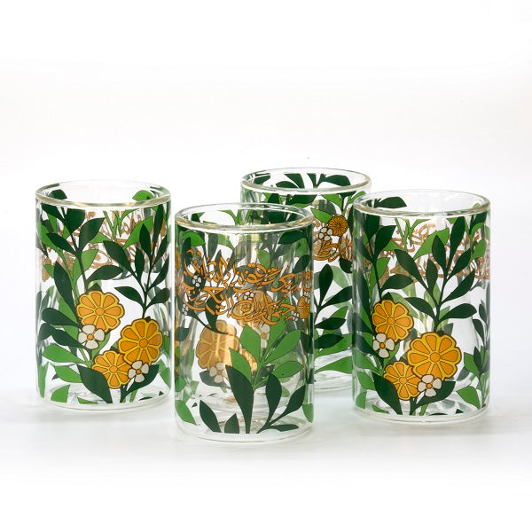 Blossom Double Wall Istikanah Tea Cups - Set of 4
