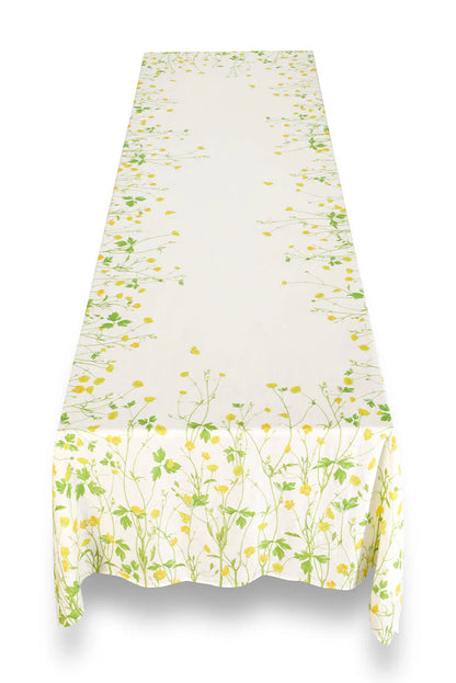Buttercup Linen Tablecloth