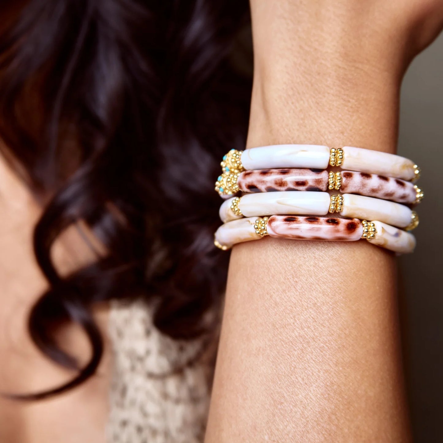 Juhu Bracelet Monochrome White