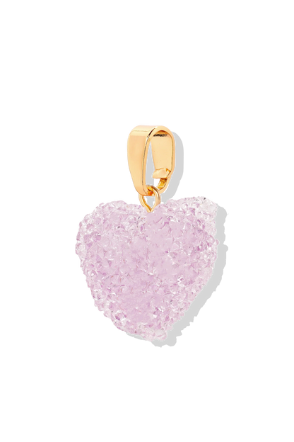 Crystal Haze Jelly Heart Pendant - Tuttifrutti