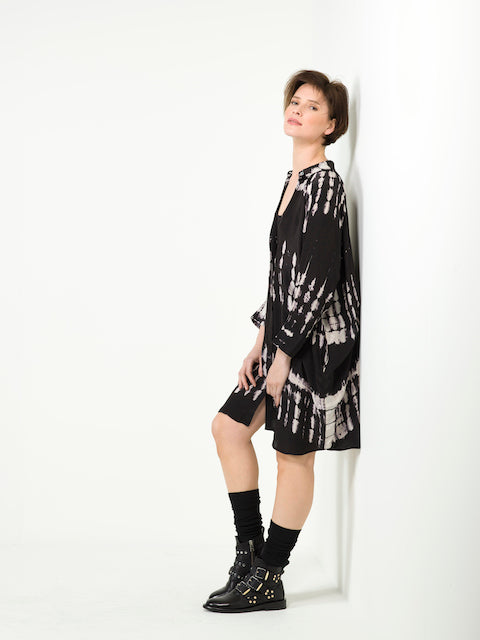 Nous Antwerp Christine Diamond Tunic - Black