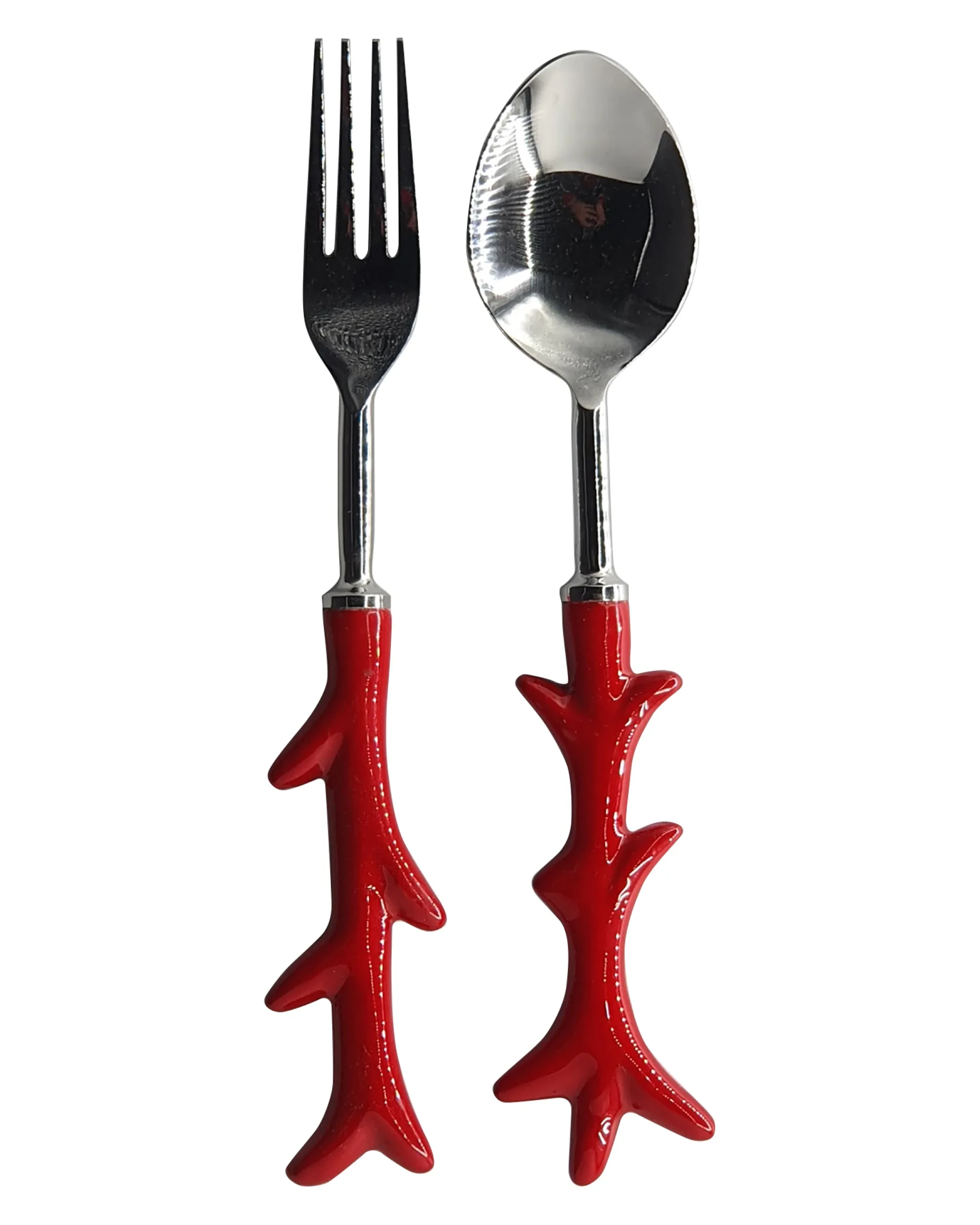 Les Ottomans Coral Cutlery Serving Set