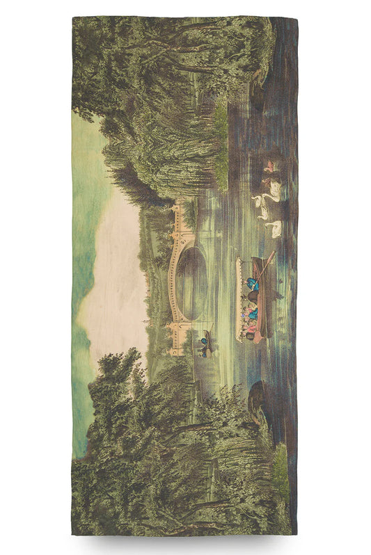 S&B x John Derian Central Park Linen Tablecloth