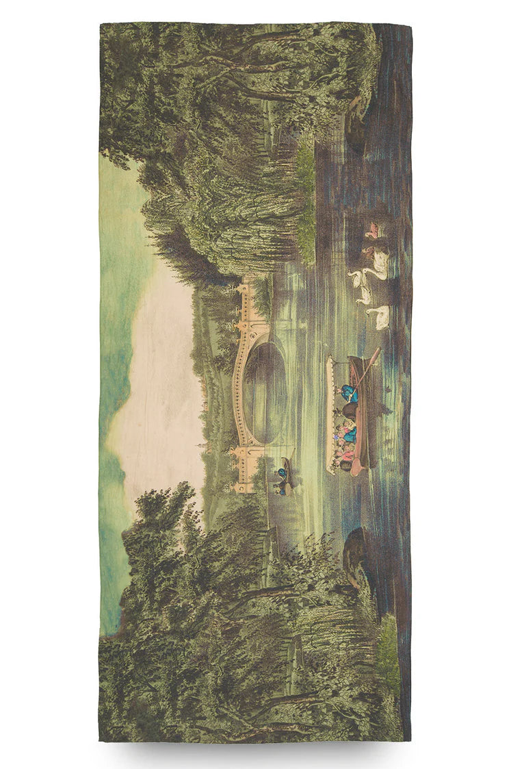 S&B x John Derian Central Park Linen Tablecloth