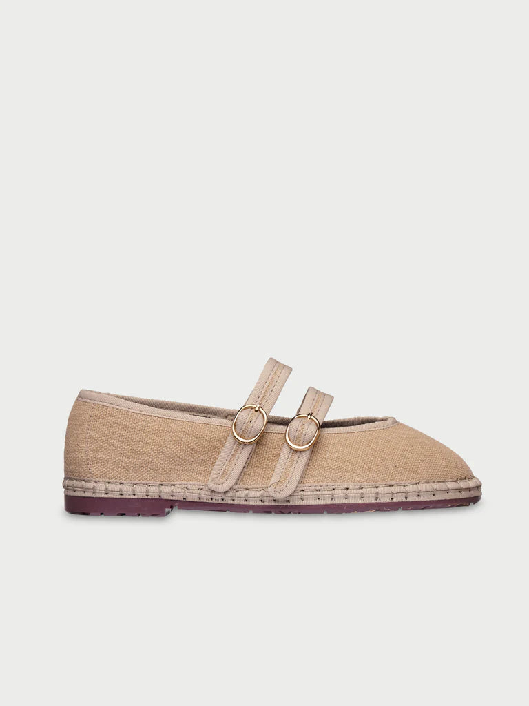 Claire Sand Ballerinas