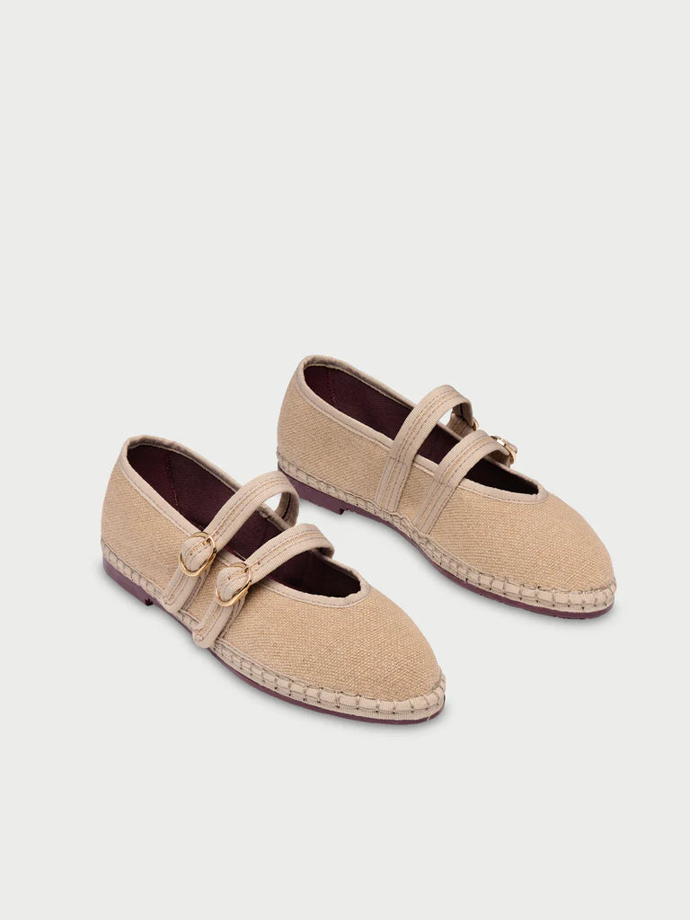 Claire Sand Ballerinas