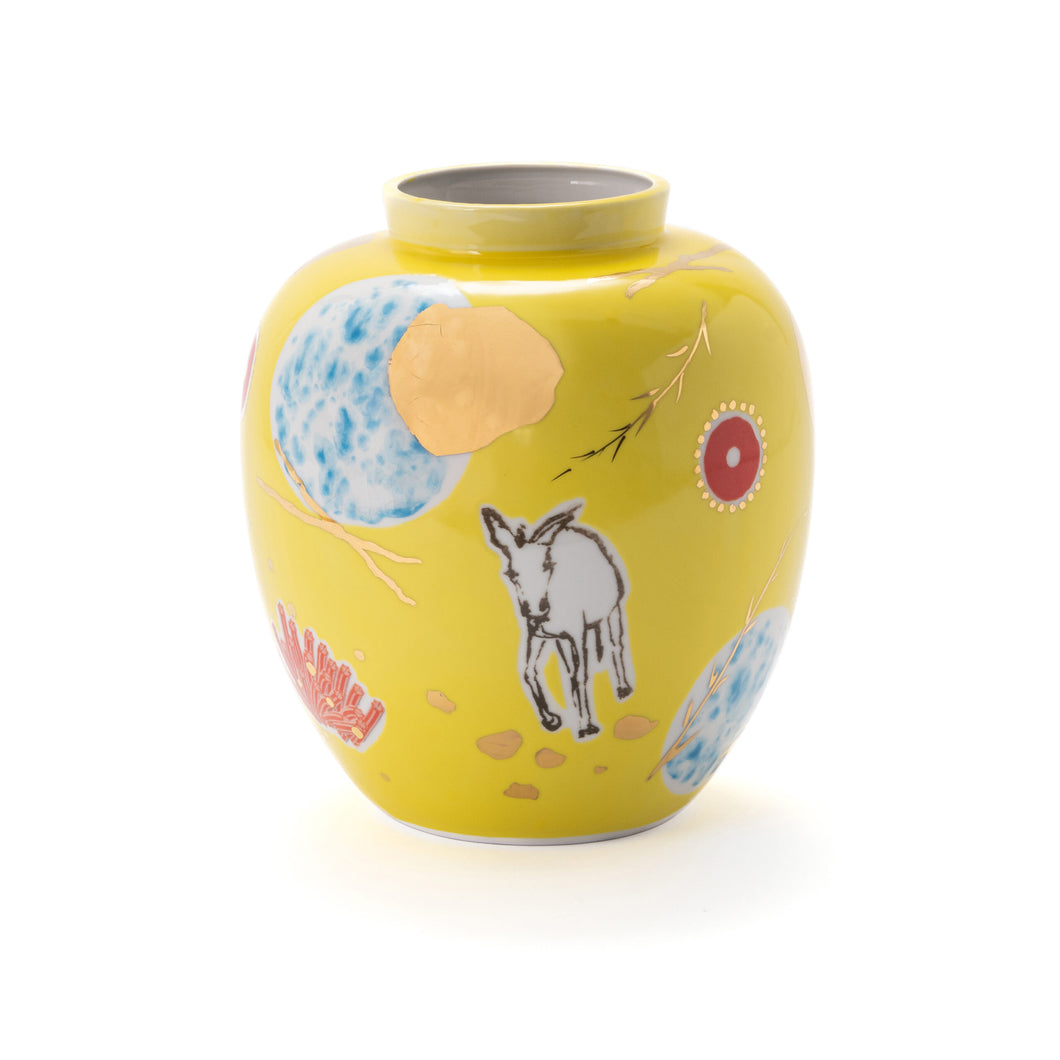 Coral Song Vase - Yellow