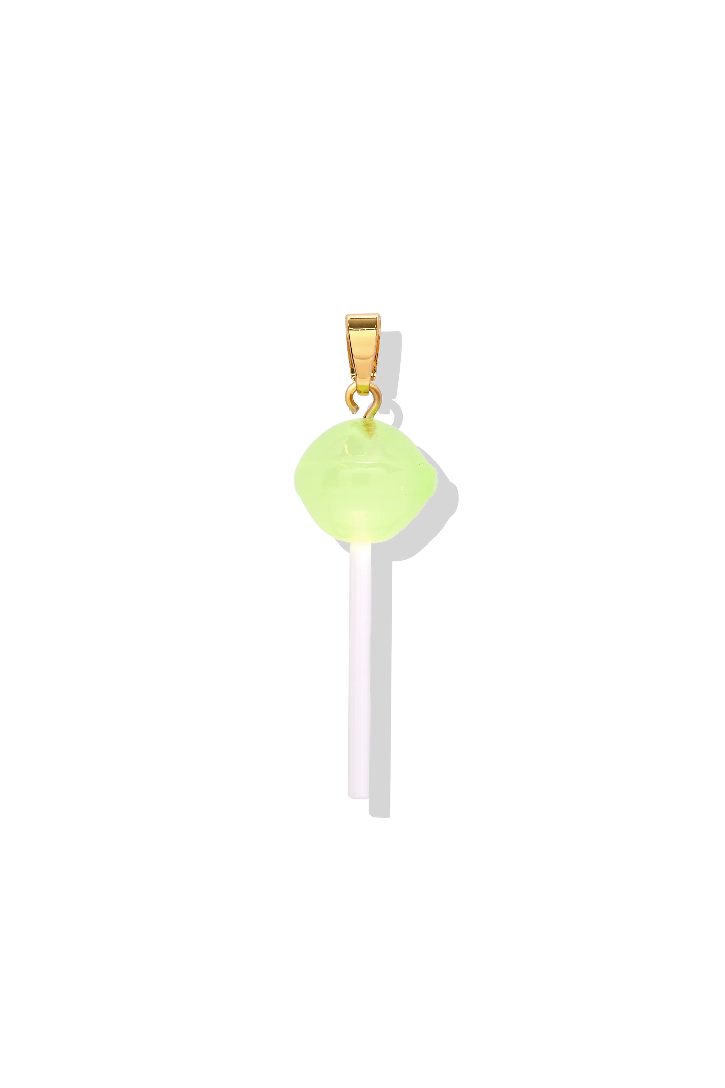 Crystal Haze Cosmic Pop Pendant - Lime