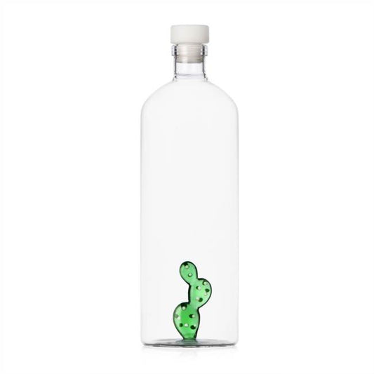 Ichendorf Green Cactus with White Dots Bottle