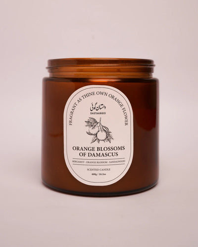Orange Blossoms of Damascus Candle