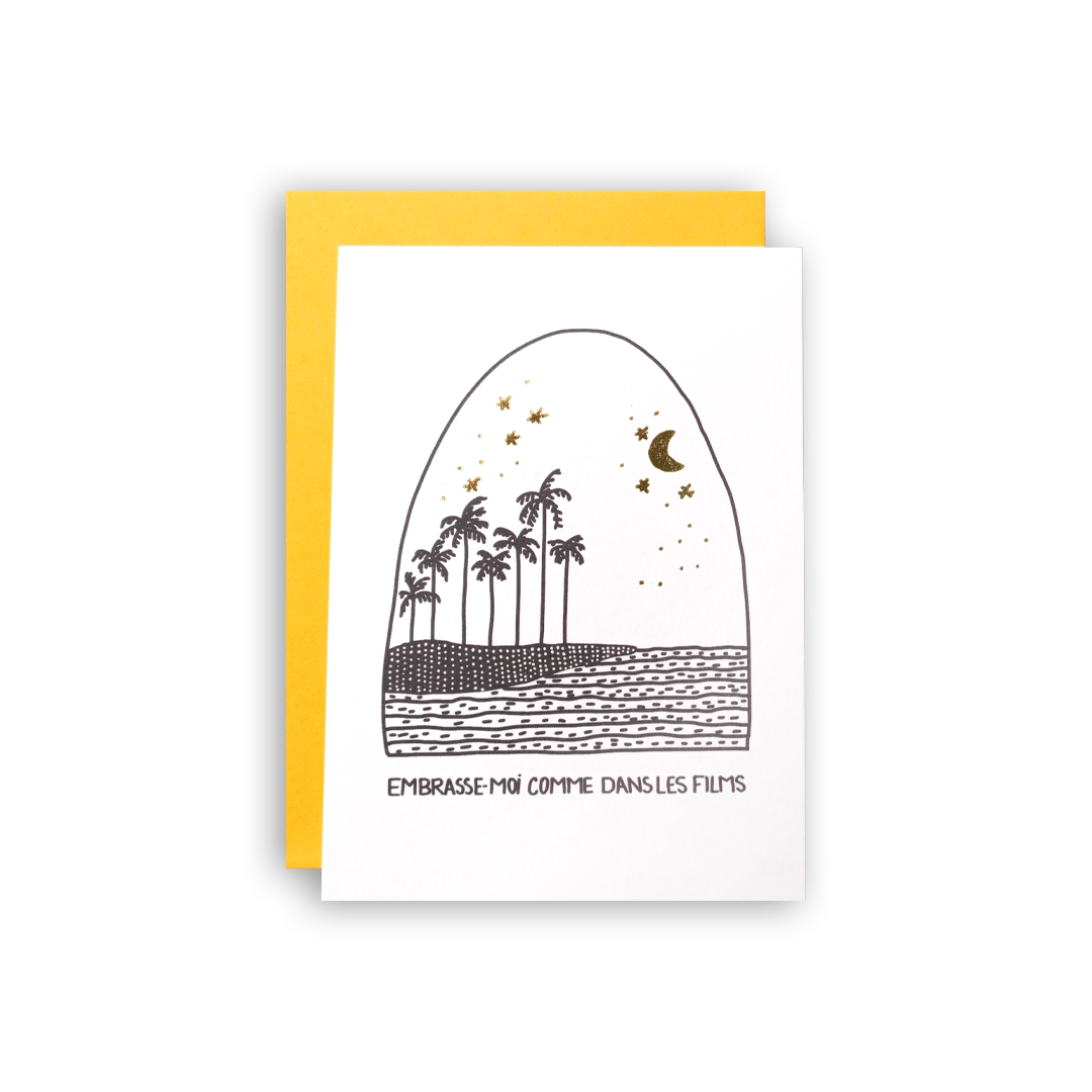 Zenobie Embrasses Moi Greeting Card