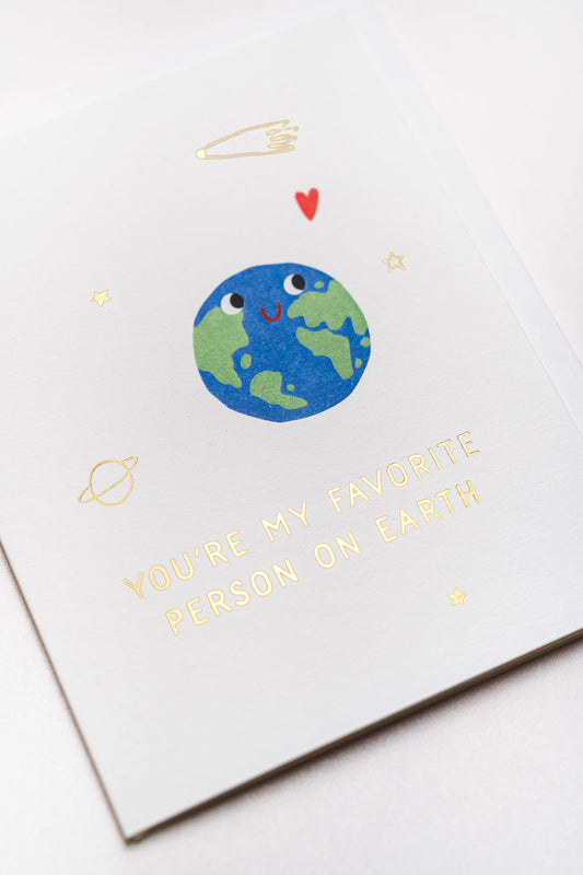 Favorite Person Card