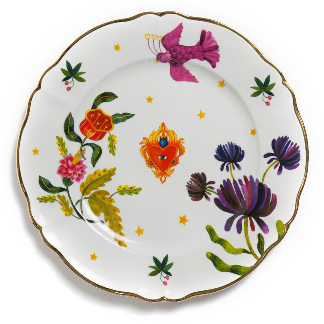 Bitossi Home Oval Platter Porcelain - Quadri