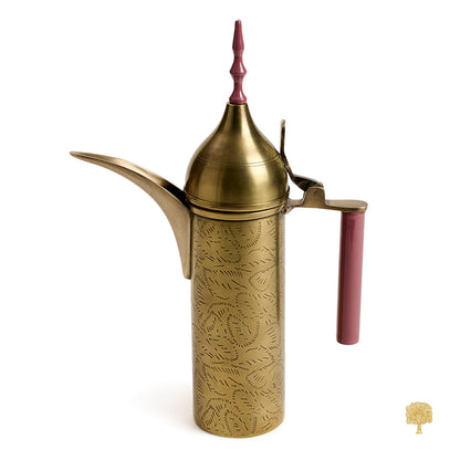 Zarina Pop of Color Dallah with three color Tip & Handles