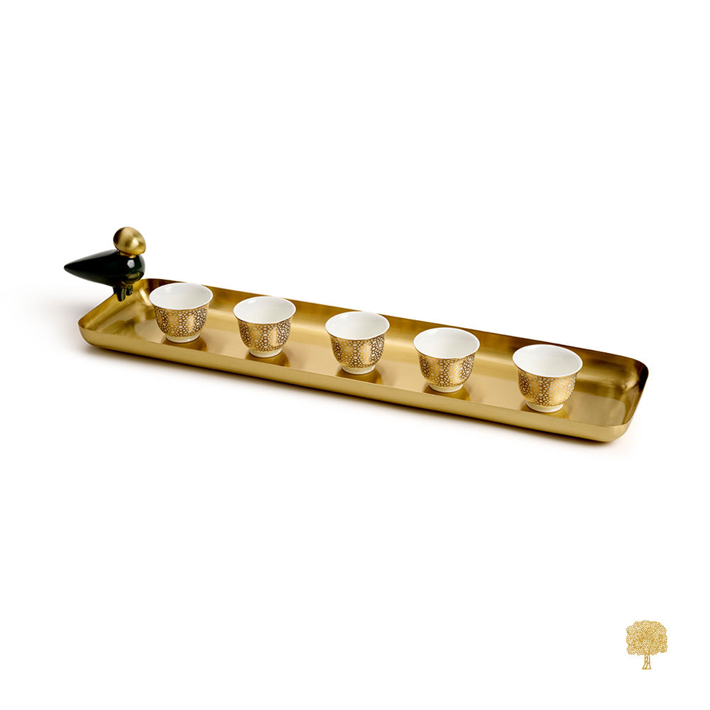 Bird Tray - Gold