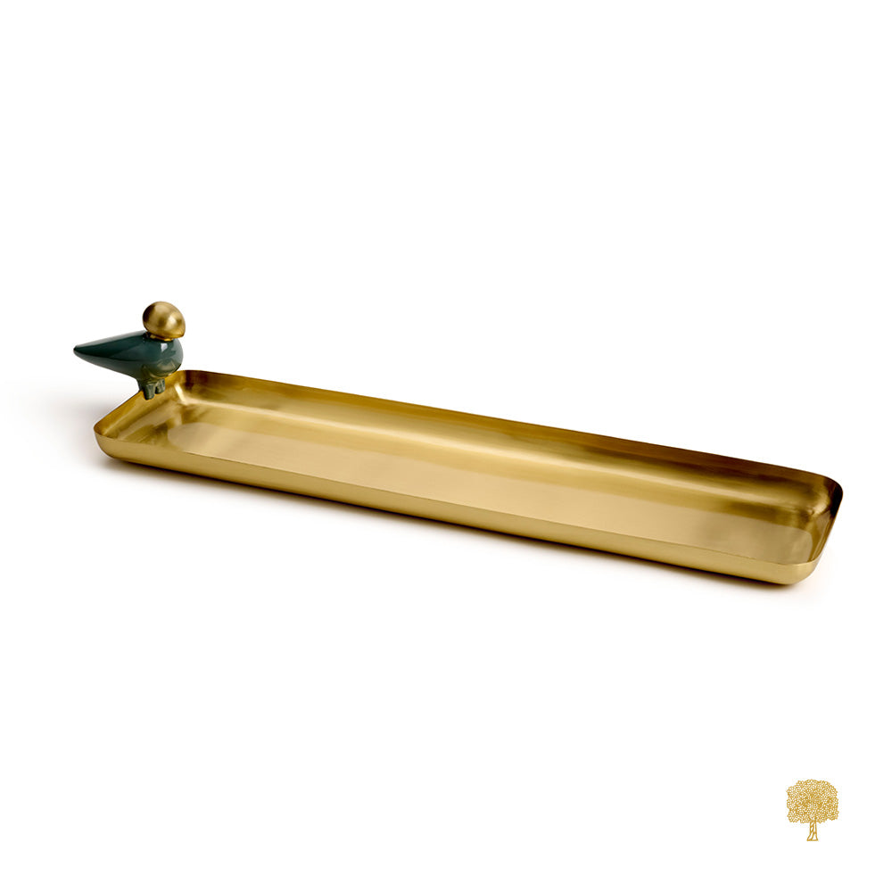 Bird Tray - Gold