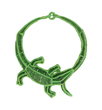 Crocodile Choker Necklace