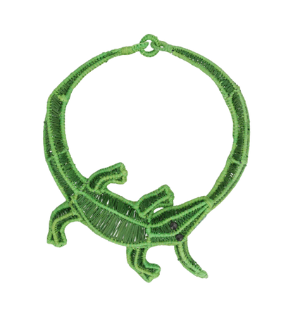 Crocodile Choker Necklace