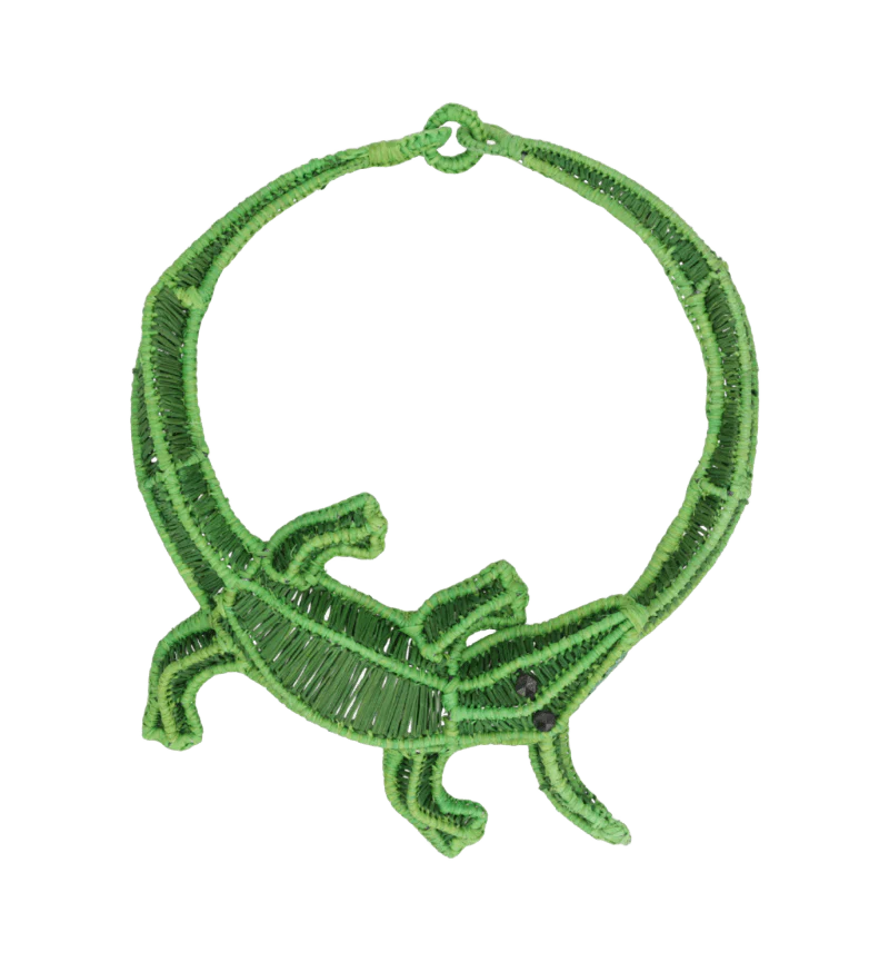 Crocodile Choker Necklace