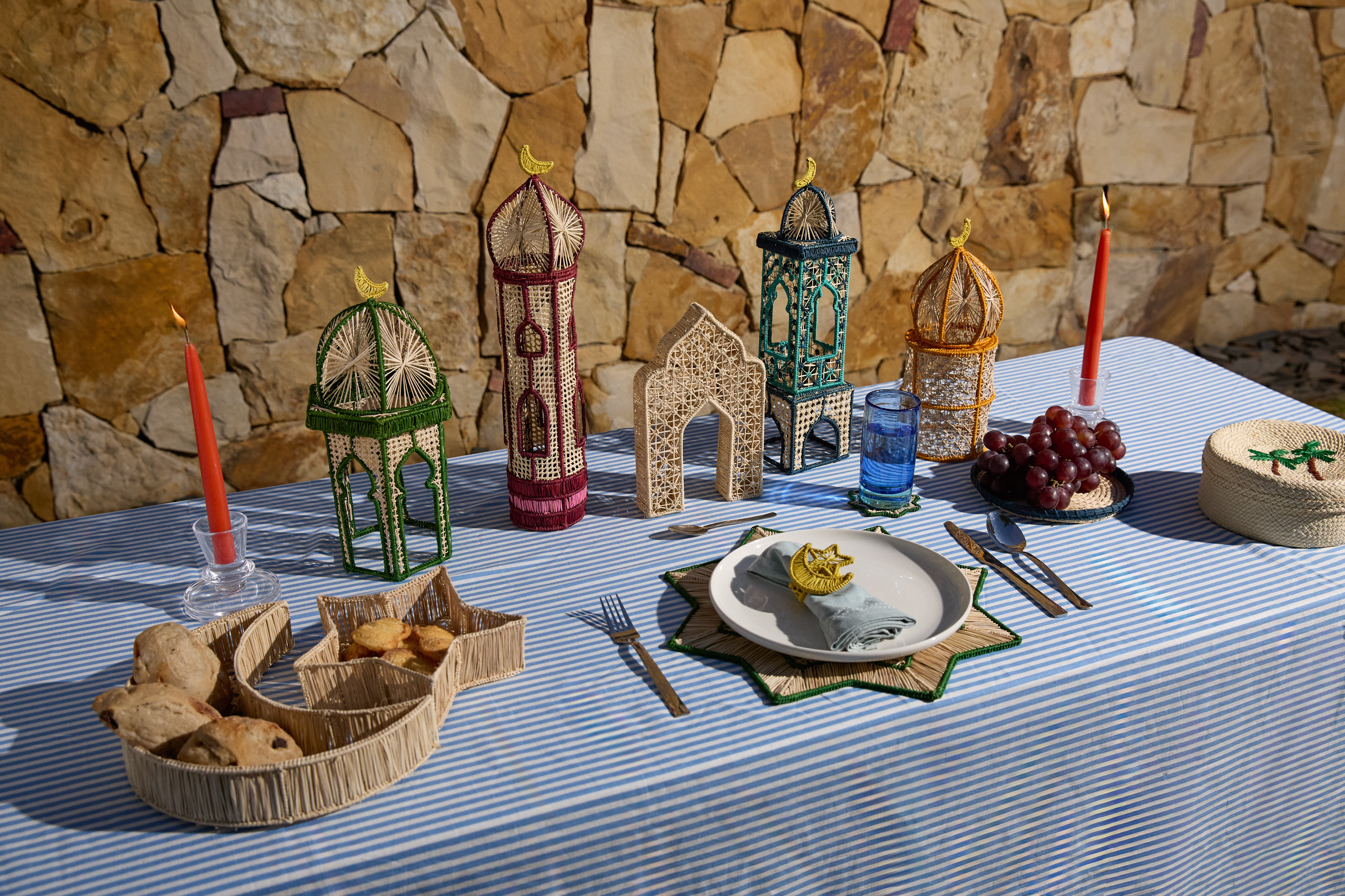 Tray Set - Moon & Star