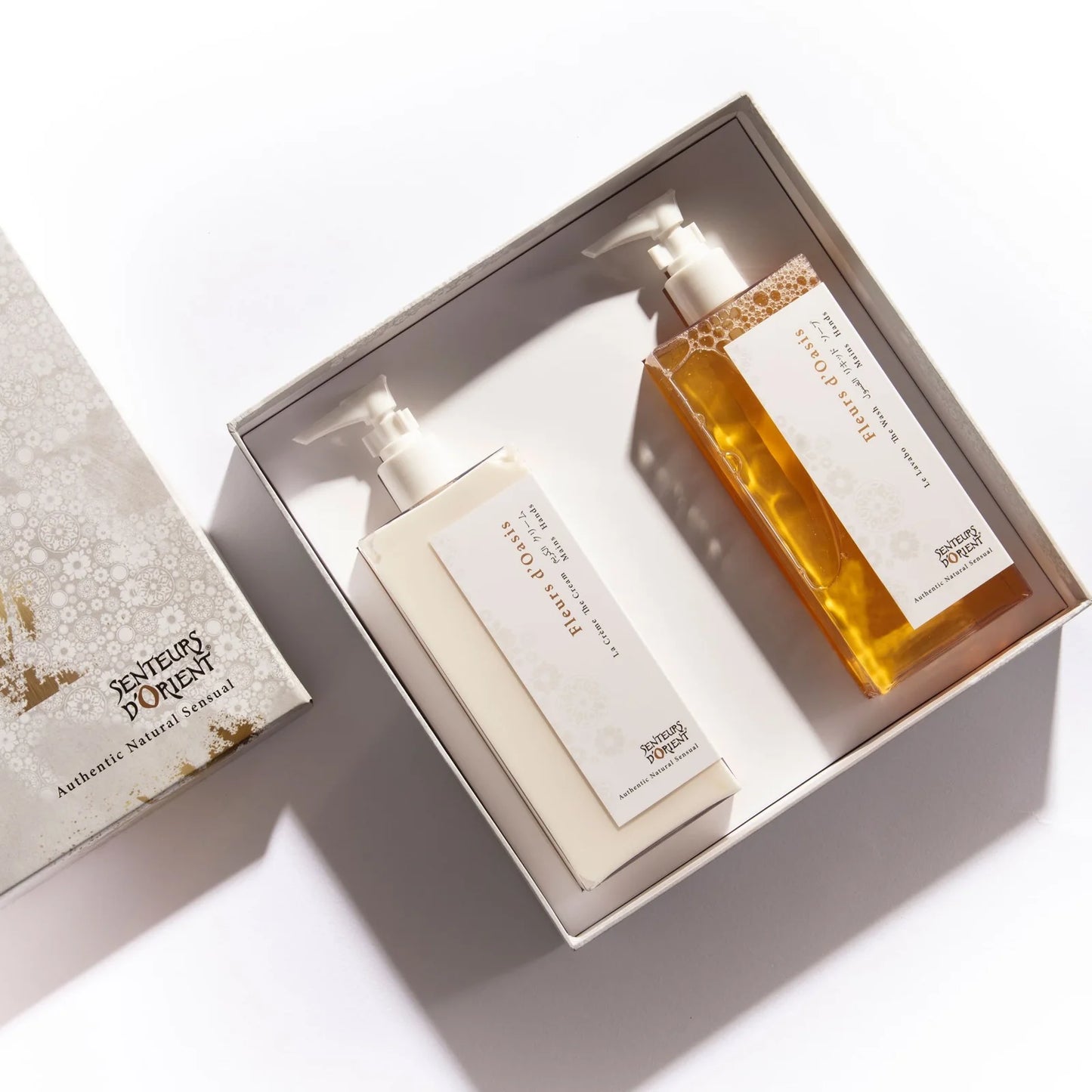 Senteurs d'Orient Fleurs d'Oasis Gift Set Hand Soap & Cream