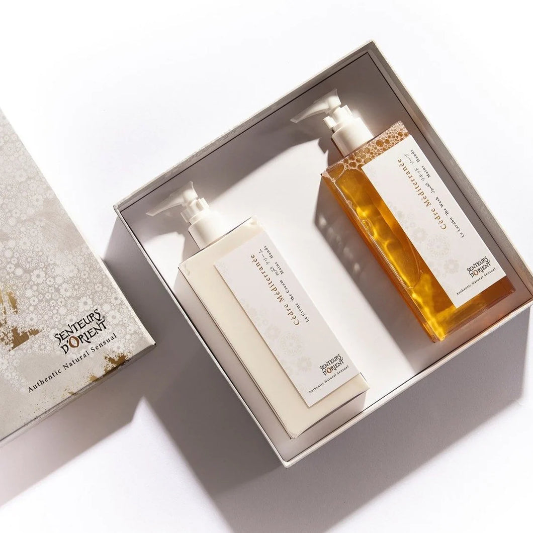 Senteurs d'Orient Cedre Mediterranee Gift Set Hand Soap & Cream