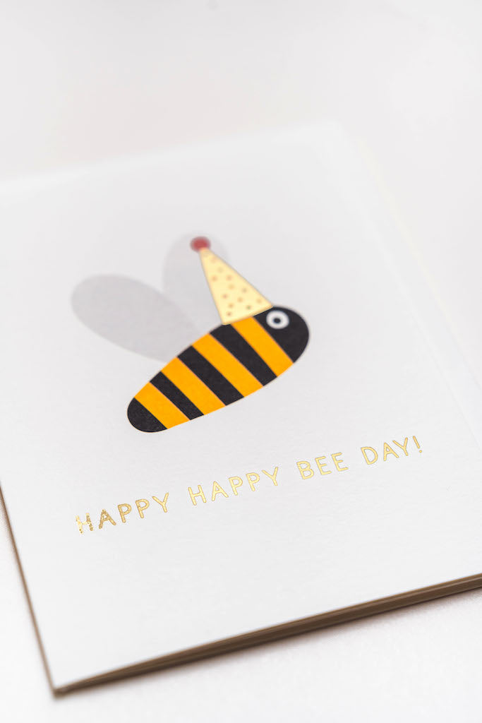 Happy Bee Day Card
