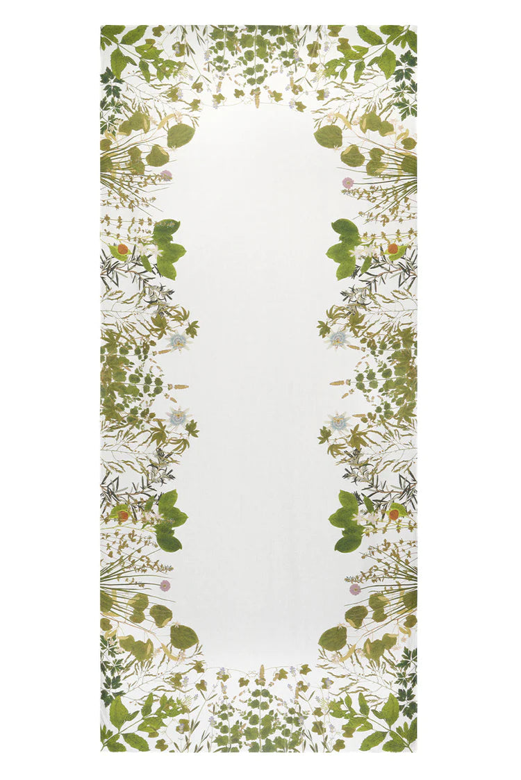 Herb Garden Linen Tablecloth