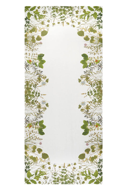 Herb Garden Linen Tablecloth