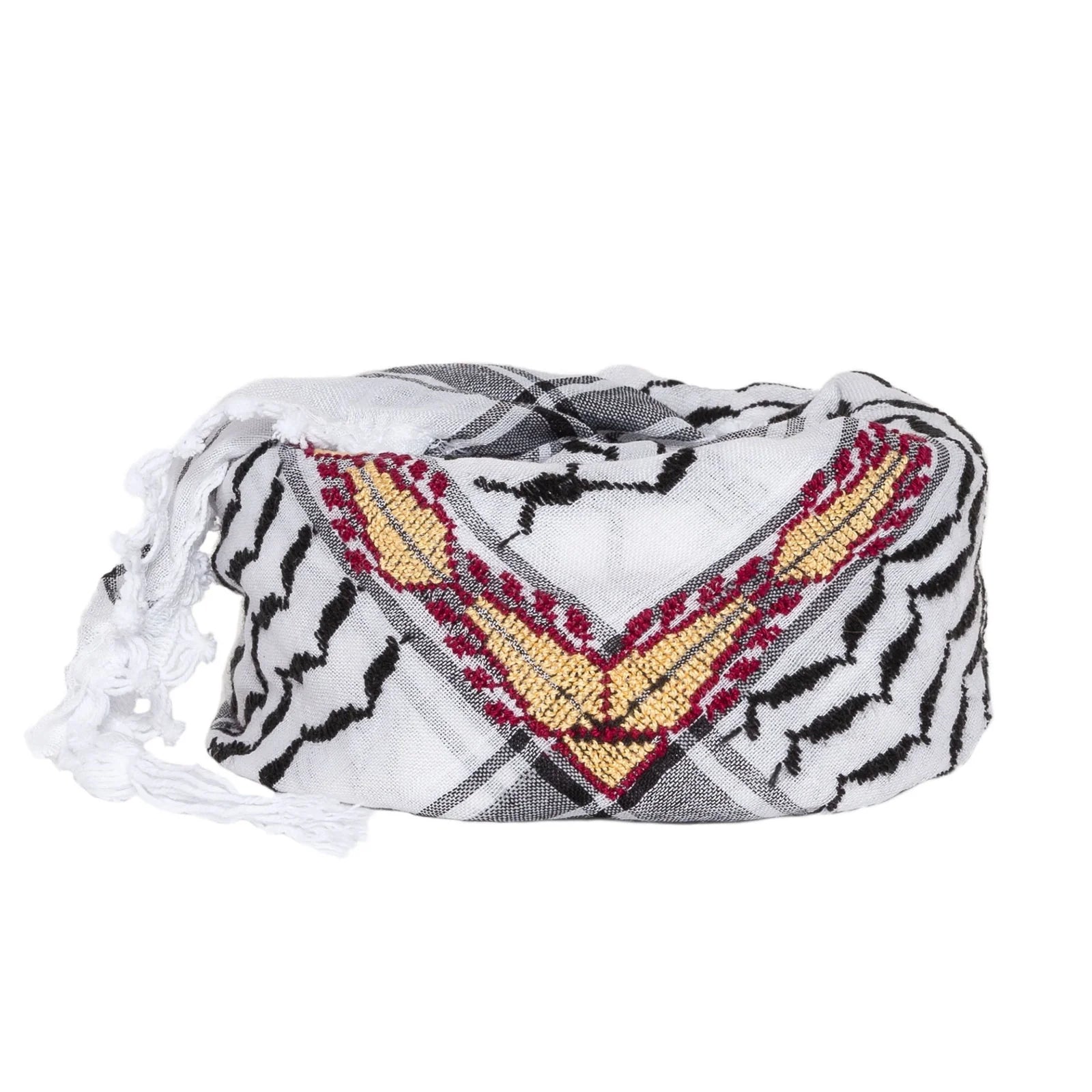 Keffiyeh White Flame