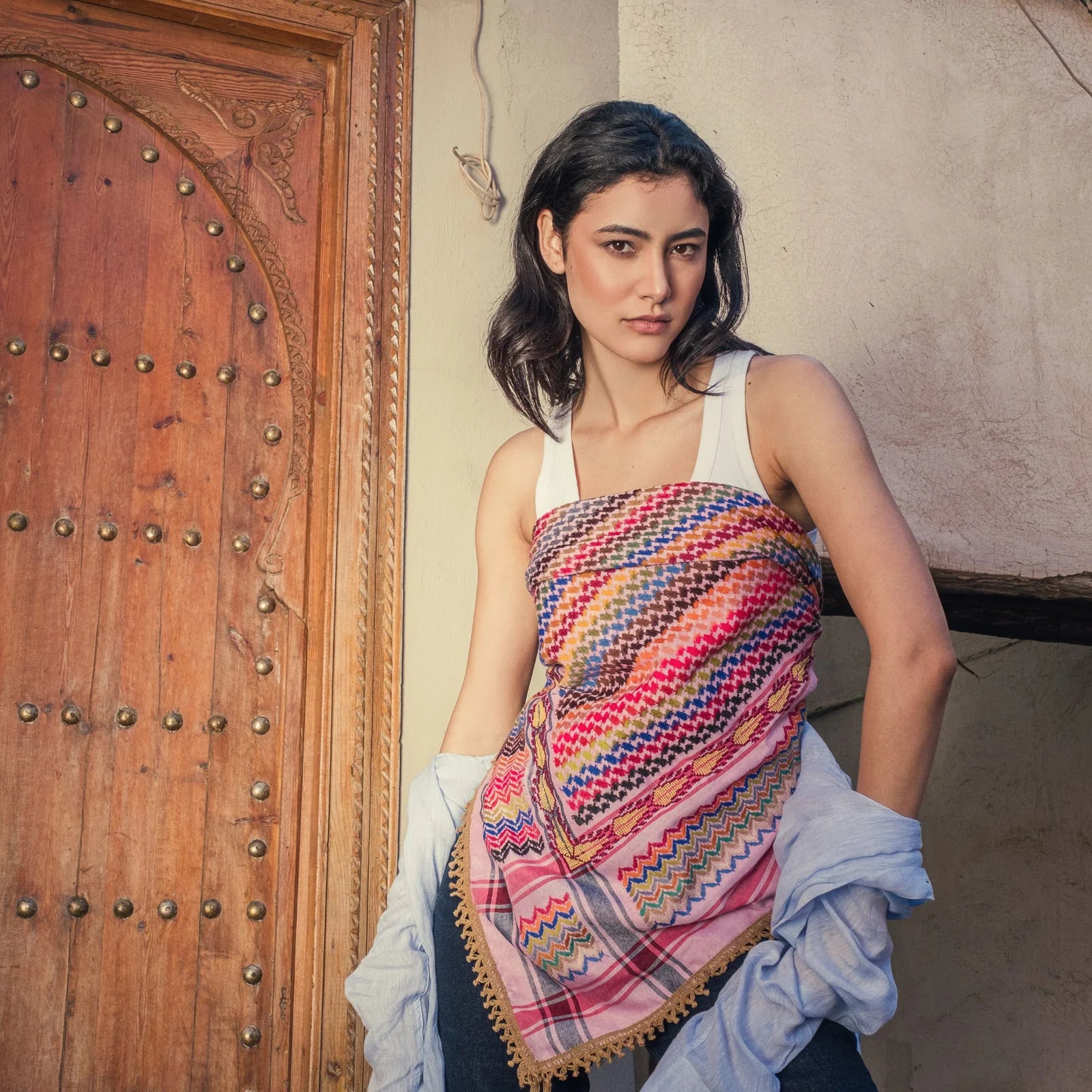 Multicolor Keffiyeh