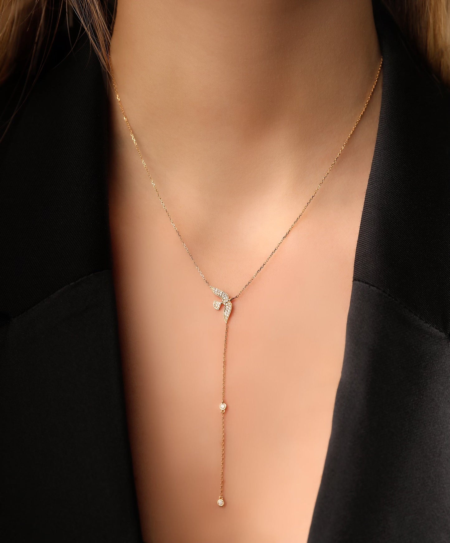 J by Boghossian Long Bird Necklace - Big